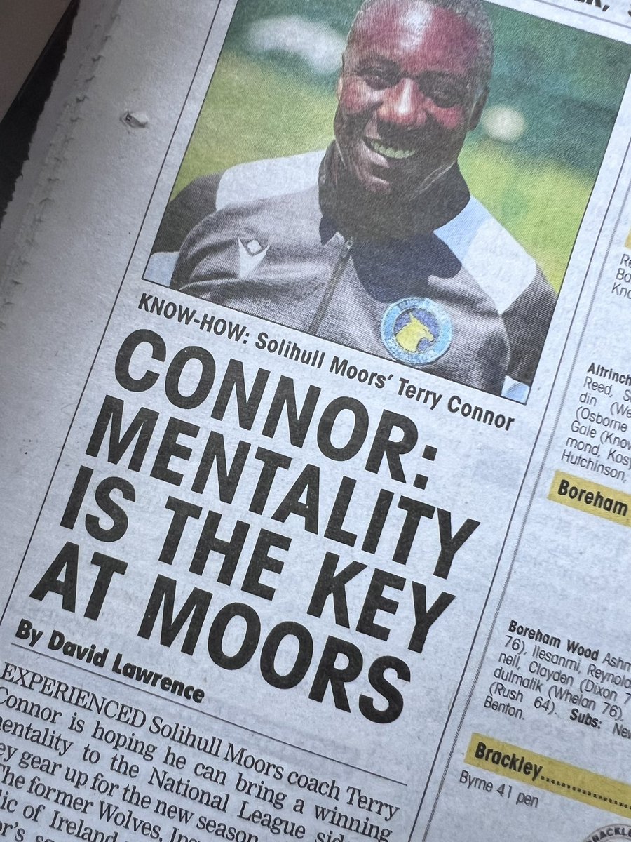 writeanglemedia's tweet image. A great opening game of the season between @SolihullMoors and @FGRFC_Official and some excellent coverage in @NonLeaguePaper