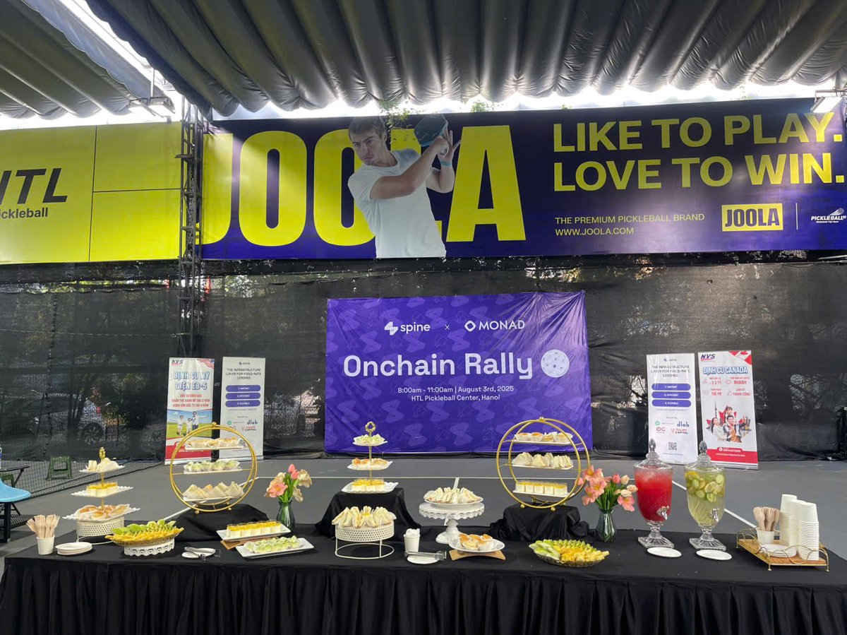 Spine Finance (@spineprotocol) on Twitter photo Last week, Onchain Rally wrapped up with your amazing support! 🎉
Spine was thrilled to help everyone kick back after <a href="/gmvn_official/">GM VIETNAM (🌞,🇻🇳) | Vietnam Blockchain Week</a>'s epic events, with some intense games adding to the fun.
We hope you forged the greatest memories and connections in Hanoi! Last week, Onchain Rally wrapped up with your amazing support! 🎉
Spine was thrilled to help everyone kick back after <a href="/gmvn_official/">GM VIETNAM (🌞,🇻🇳) | Vietnam Blockchain Week</a>'s epic events, with some intense games adding to the fun.
We hope you forged the greatest memories and connections in Hanoi!