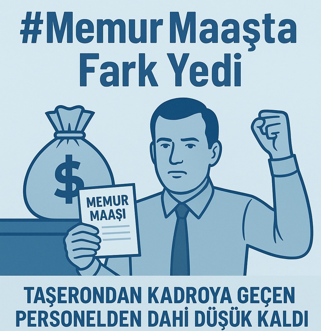 TRogretmen's tweet photo. Son toplu sözleşmede yaşadığı kayıplar sonucu memur diğer kamu çalışanlarından gelir farkı yemiştir tünelin ucu karanlıktır.

Bu toplu sözleşmede devlet çalışanını ayırt etmeden memurunu 2025 Aralık yoksulluk sınırı üstüne taşımalıdır.
Bıçak kemiğe dayandı.
#MemurMaaştaFarkYedi https://t.co/axCKfWXb3o