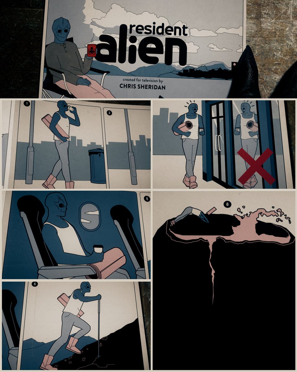 Resident Alien (@residentalien) on Twitter photo No title sequence will ever hit the same 👽 #ResidentAlien No title sequence will ever hit the same 👽 #ResidentAlien