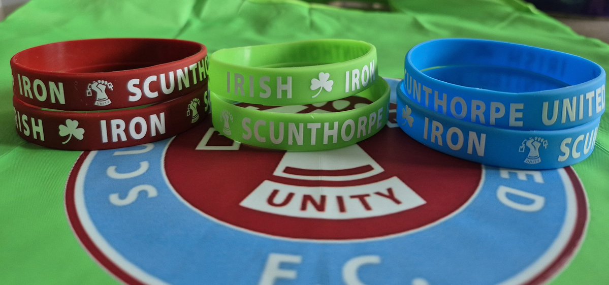 Irish Iron (@irishironsc) on Twitter photo We'll be in the Iron Bar from 12.30 on Saturday selling these Wristbands for £2 each with £1 from the sale of each one going to @andysmanclub Scunthorpe.
2025/26 Membership and a range of Unity crested Merchandise also available with all proceeds to <a href="/SUFCOfficial/">Scunthorpe United FC</a>
UTI! We'll be in the Iron Bar from 12.30 on Saturday selling these Wristbands for £2 each with £1 from the sale of each one going to @andysmanclub Scunthorpe.
2025/26 Membership and a range of Unity crested Merchandise also available with all proceeds to <a href="/SUFCOfficial/">Scunthorpe United FC</a>
UTI!