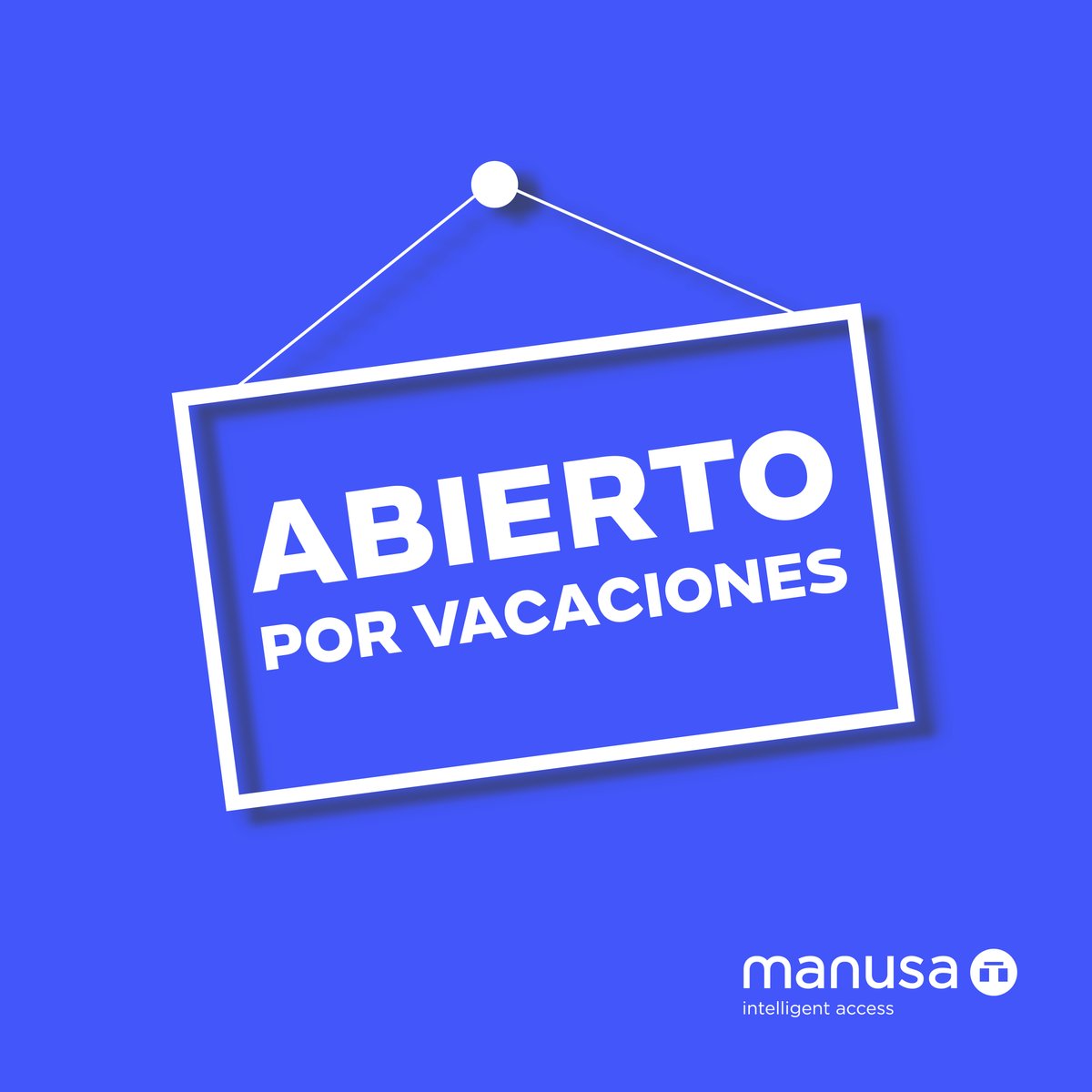Manusa (@manusa_co) on Twitter photo 📞 Este verano, NO cerramos por vacaciones. En Manusa, seguimos ofreciendo asistencia técnica para que tus puertas automáticas funcionen con total normalidad.
📧 service@manusa.com
📱 900 827 700
#SomosManusa #ServicioTécnico #Mantenimiento #AccesosAutomáticos 📞 Este verano, NO cerramos por vacaciones. En Manusa, seguimos ofreciendo asistencia técnica para que tus puertas automáticas funcionen con total normalidad.
📧 service@manusa.com
📱 900 827 700
#SomosManusa #ServicioTécnico #Mantenimiento #AccesosAutomáticos