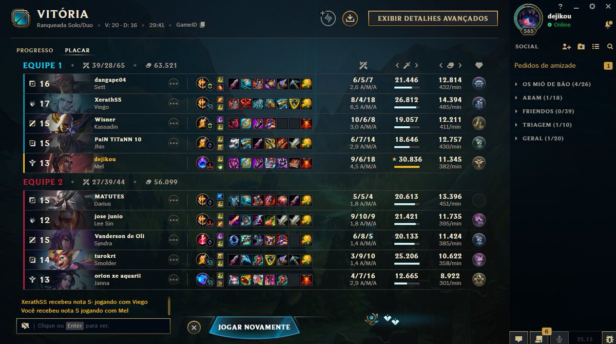 ddejikou's tweet photo. só pra lembrar de ter deitado meu counter pessoal no x1 amo jogar lol meu deus https://t.co/W3Sys9cXEj