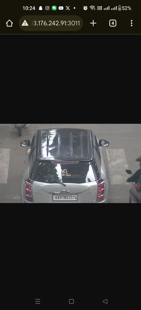 syedp786's tweet photo. @blrcitytraffic car bearing number KA01MX4576 date 08/08/2025 time 15:32pm notice no: 73616500. Incident, made way to ambulance hence had to move vehicle but was penalized for jumping traffic signal. Request 🙏 to verify recording for instance. God willing i just made way. https://t.co/QBPOvepQ4T