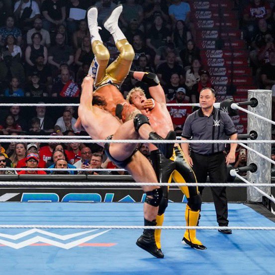 Today Cena and his little boyfriend. They face the A team. We made an example of Orton this time around Cody and Cena are next. #SmackDown