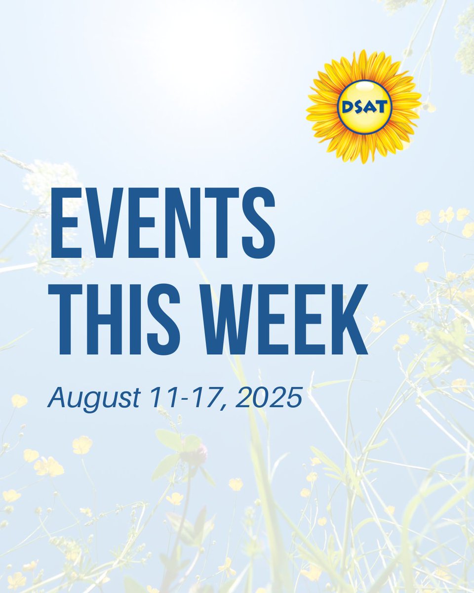 A week of connection and excitement awaits! From community events you’ll love to Family Fun Day at the Blue Jays Game, there’s something for everyone. ⚾

Here's what’s coming up, head to our website to register: dsat.ca/events/

We can’t wait to see you there! 💙💛