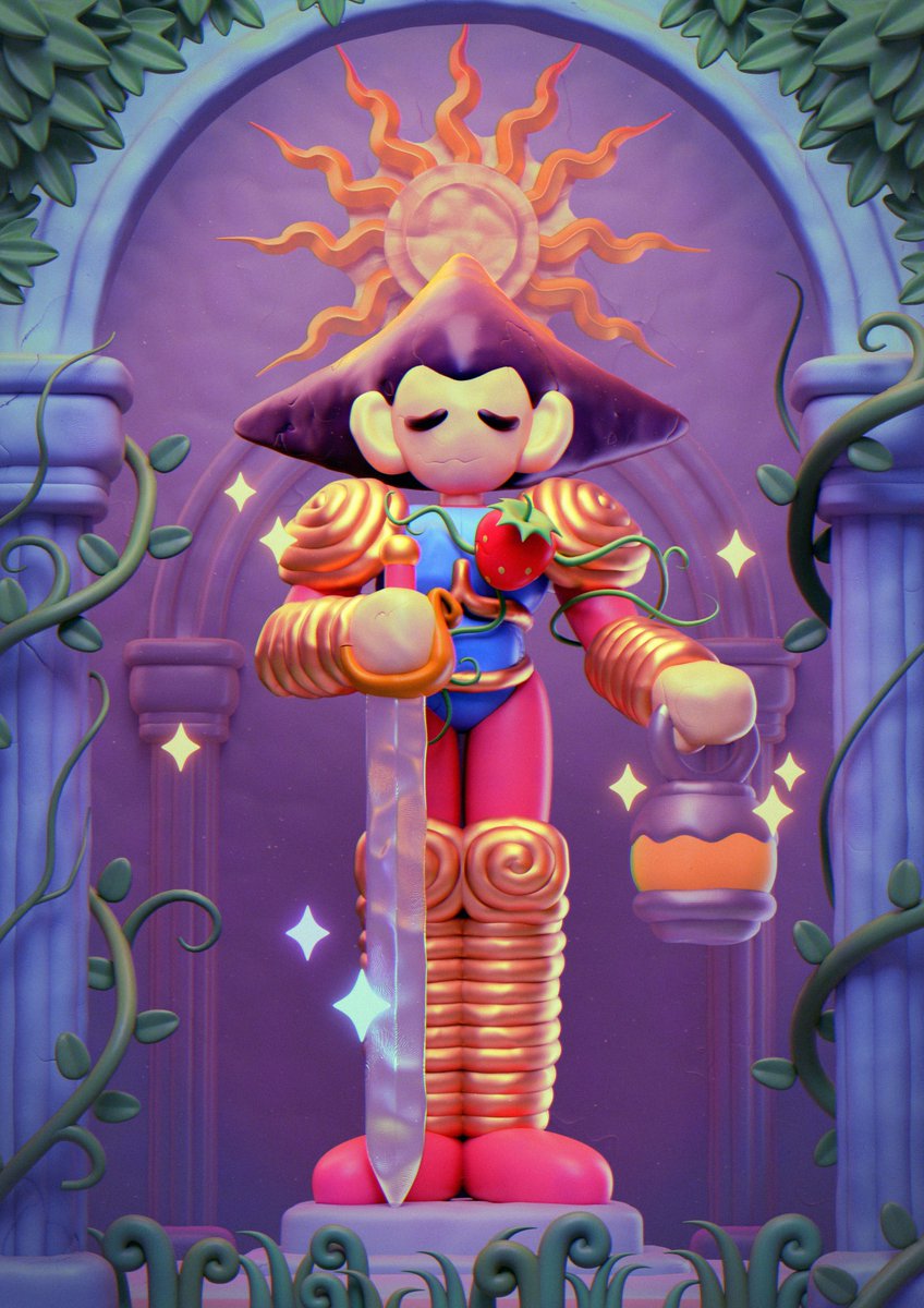 Fanart en hommage à Sol Cesto, jeu incroyable 🍓🌞✨<a href="/DrGeraud/">Géraud Zucchini - SOL CESTO 🌞</a> <a href="/chariospirale/">chariospirale</a>