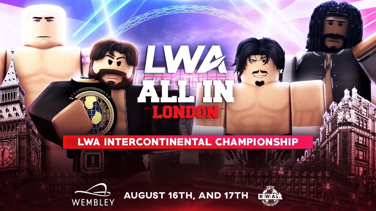 LWA PRESENTS: ALL IN // THIS WEEKEND!

@starboyjarko vs. <a href="/rememberingmsfl/">Android</a> vs. <a href="/imlosinyou/">CL / CG</a> vs. <a href="/b8pez/">alaj 💫</a> 

#AndroidBalor is up for a HUGE CHALLENGE as he defends his title against 3 of LWA’s TOP STARS in the IC Division!

Will Balor be able to RETAIN or will there be a NEW CHAMPION?