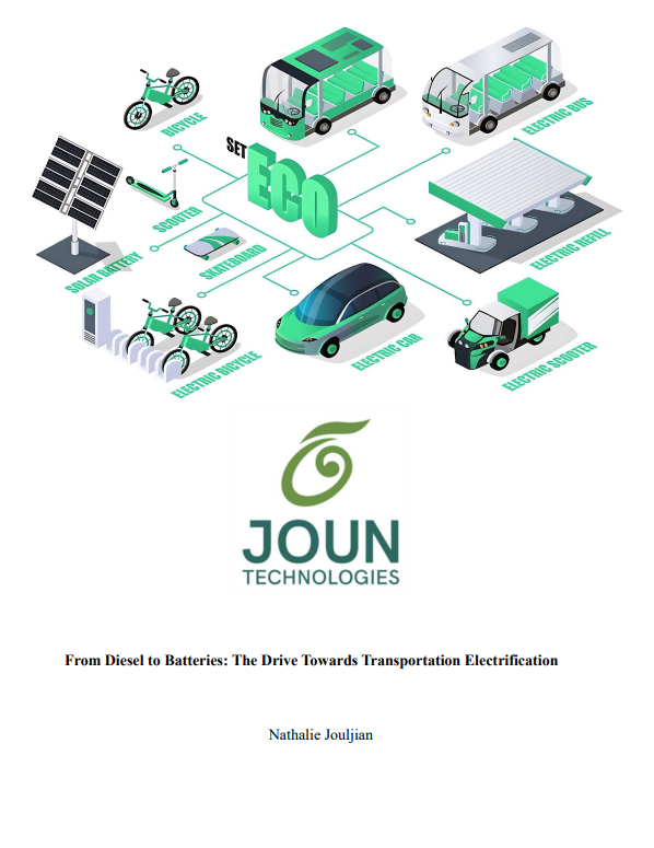 JounTech's tweet photo. Many thanks to Nathalie Jouljian, a @LebNetOrg  intern from @lebamericanuni , for this overview on transportation electrification. 

You can access this and other white papers from Joun Technologies at:

https://t.co/PI0Dm9k4el https://t.co/V17psm9bav