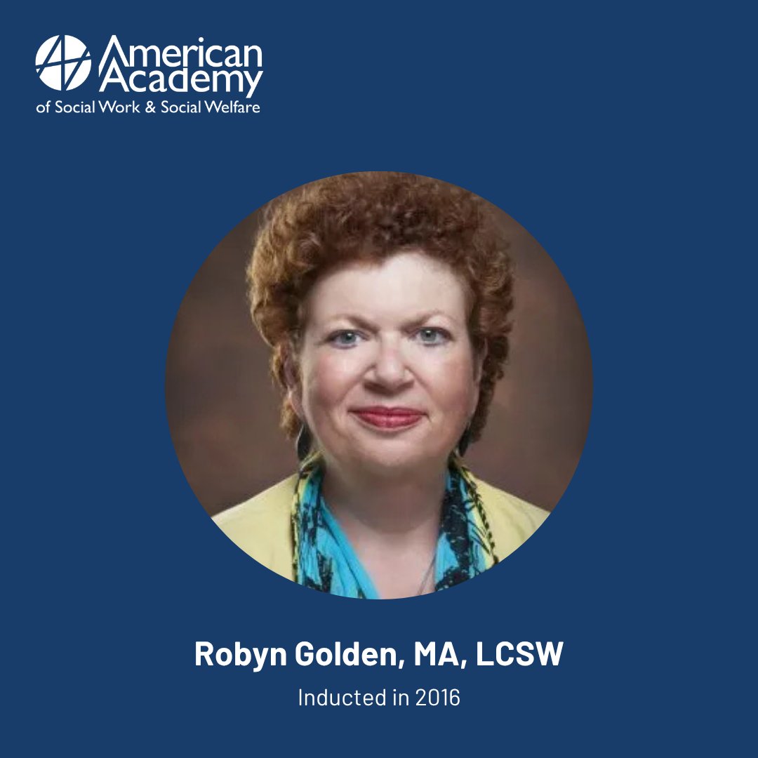 American Academy of Social Work and Social Welfare tweet media