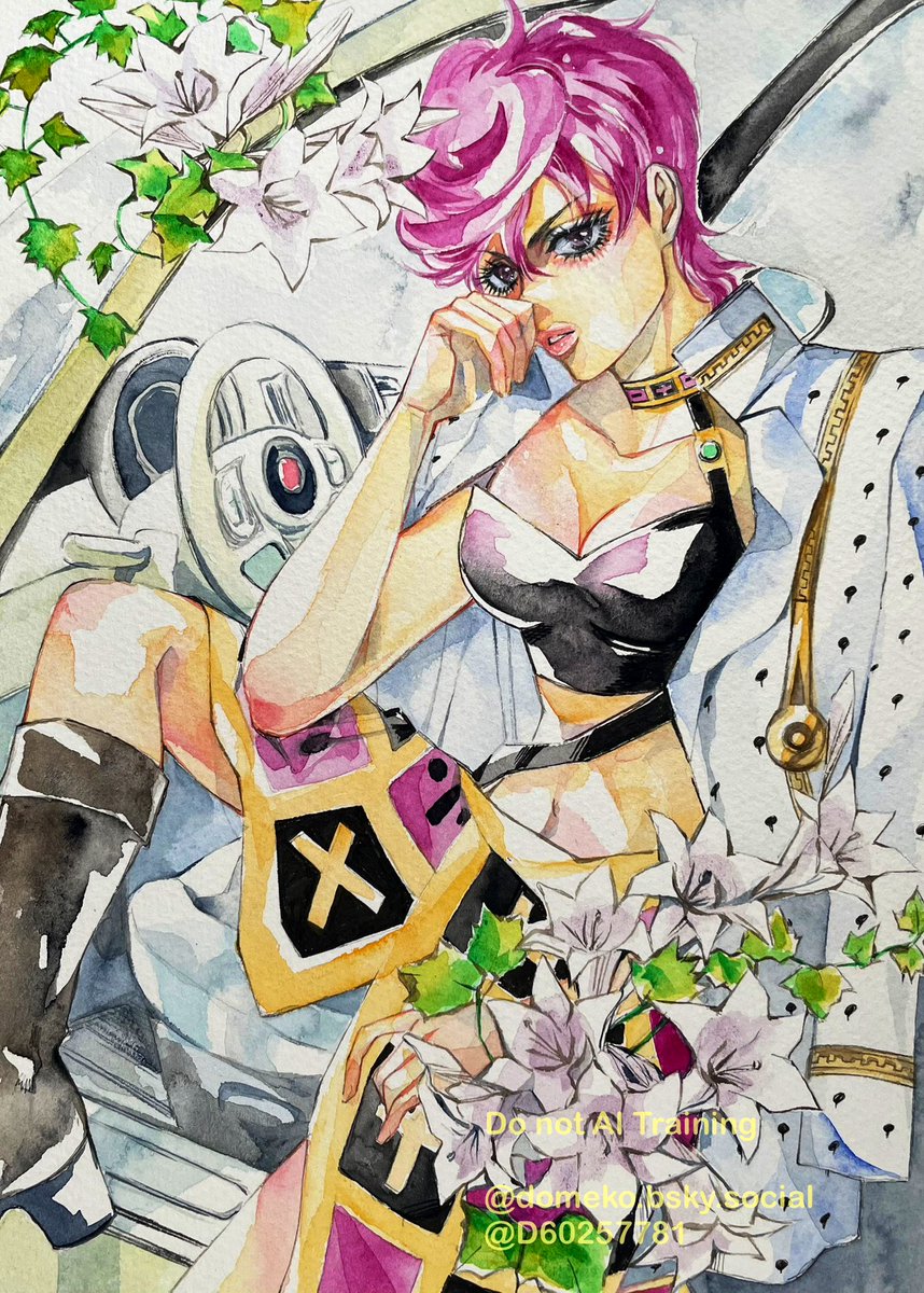 D60257781's tweet photo. トリッシュ😊
#jjbafanart https://t.co/sjtGUBgeXc
