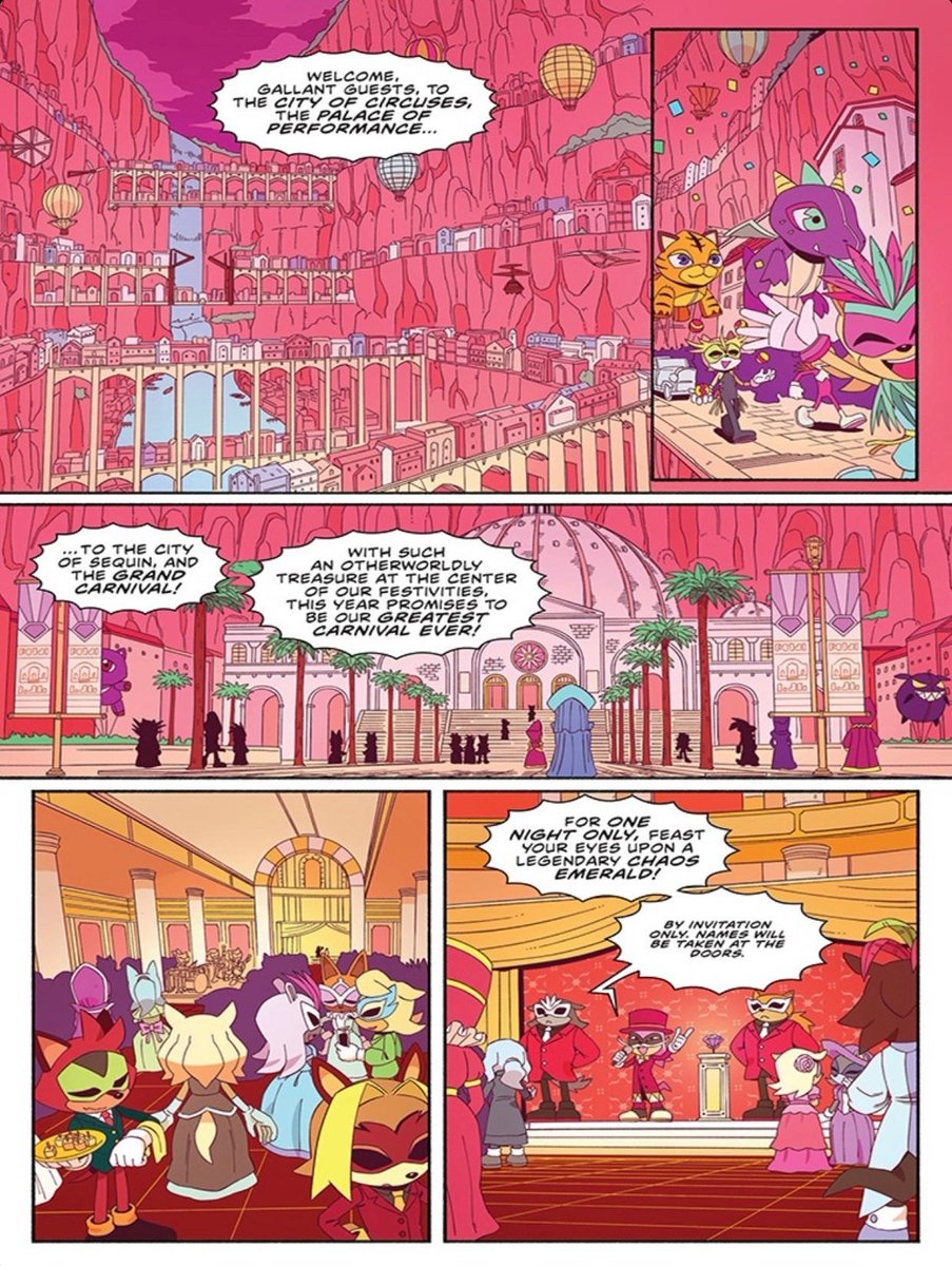 Here's new preview pages for #IDWSonic Issue 81. #SonicNews