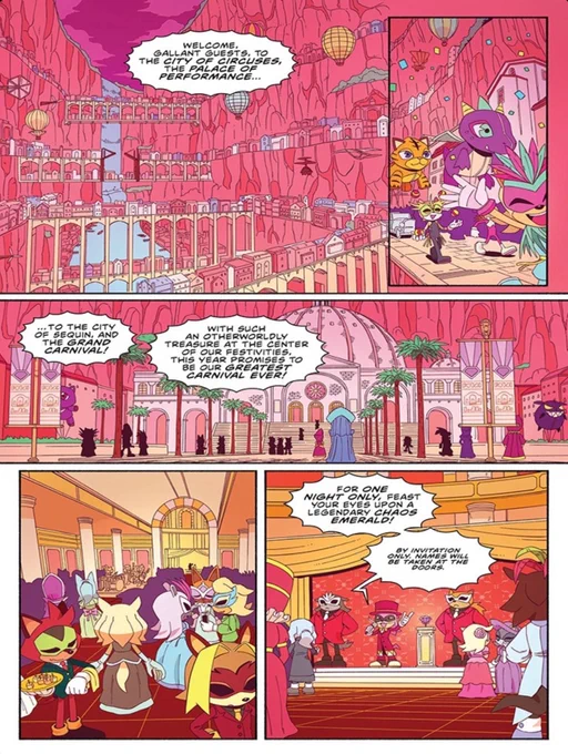 Here's new preview pages for #IDWSonic Issue 81.  #SonicNews 
