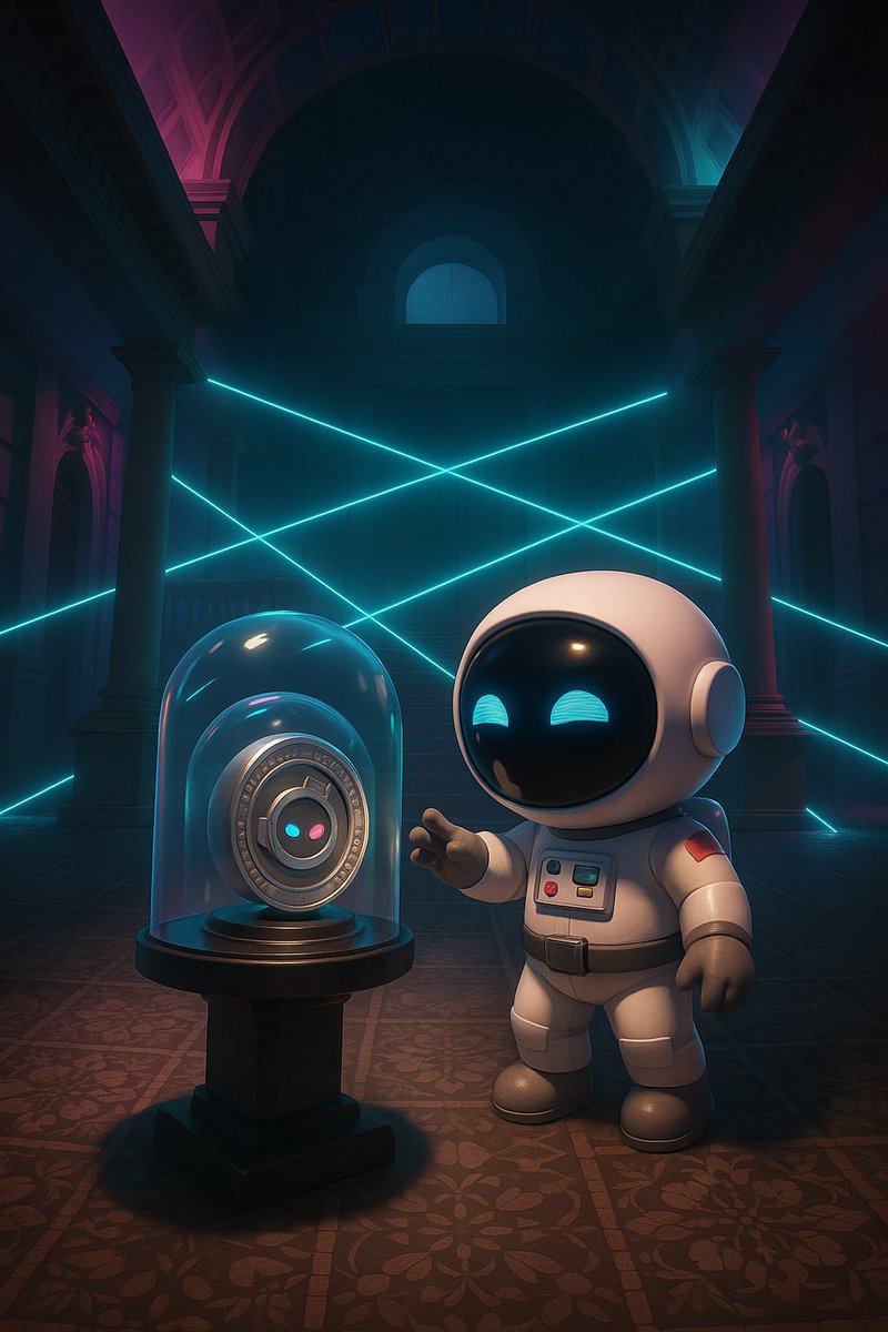 The treasure hunt of the future has begun… 🗝️✨
Our hero is ready to dodge the lasers for $AST! 🔥💎

Because they can see a future where it’s on the rise… 🚀🌌

#ASTToken