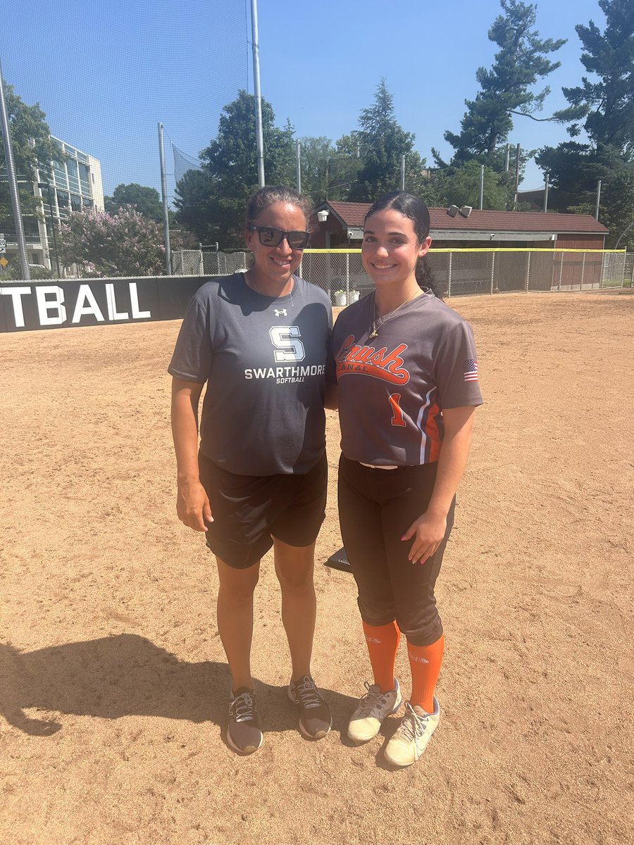 ysa_vega2027's tweet photo. So honored to spend the day with @SwatSoftball_  staff and players! I learned a lot and I'm was very grateful for the opportunity to meet so many new people! I also got the opportunity to see the beautiful campus. Thank you Coach Finley for hosting me! https://t.co/pqQaV9q52v