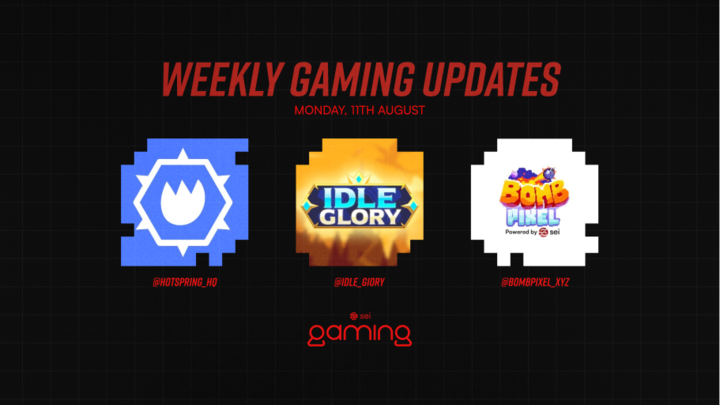 Gaming On Sei (@gamingonsei) on Twitter photo Like our new looks?
You gotta like our weekly Sei Game Bangers as well! ๐ด
Check out the recent headlines from <a href="/hotspring_HQ/">Hot Spring โก๏ธ The Cozy World</a>, @idle_giory, <a href="/bombpixel_xyz/">Bomb Pixel</a>, and more! ๐๐ Like our new looks?
You gotta like our weekly Sei Game Bangers as well! ๐ด
Check out the recent headlines from <a href="/hotspring_HQ/">Hot Spring โก๏ธ The Cozy World</a>, @idle_giory, <a href="/bombpixel_xyz/">Bomb Pixel</a>, and more! ๐๐