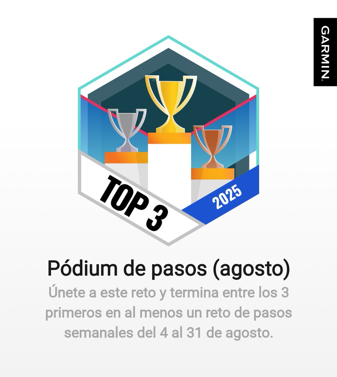 Juliancasta's tweet photo. He ganado una medalla en Garmin Connect. #garmin #beatyesterday https://t.co/XUOHbhKjlC