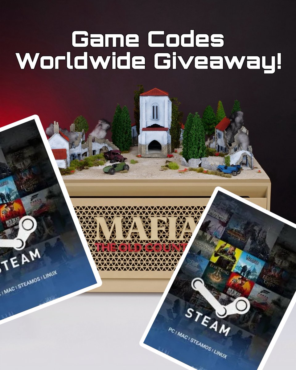 Battlerigs (@battlerigs) on Twitter photo Right I’ve heard ya… uk only on the game codes isn’t fair! So
5 Mafia game codes now up for grabs. Worldwide.
Same rules as before
Like and repost
Tag 2 friends
Follow <a href="/battlerigs/">Battlerigs</a> @2k @amd and <a href="/ScanComputers/">Scan Computers</a>
Tell us your favourite game.
Entries close 25th August! Good Right I’ve heard ya… uk only on the game codes isn’t fair! So
5 Mafia game codes now up for grabs. Worldwide.
Same rules as before
Like and repost
Tag 2 friends
Follow <a href="/battlerigs/">Battlerigs</a> @2k @amd and <a href="/ScanComputers/">Scan Computers</a>
Tell us your favourite game.
Entries close 25th August! Good