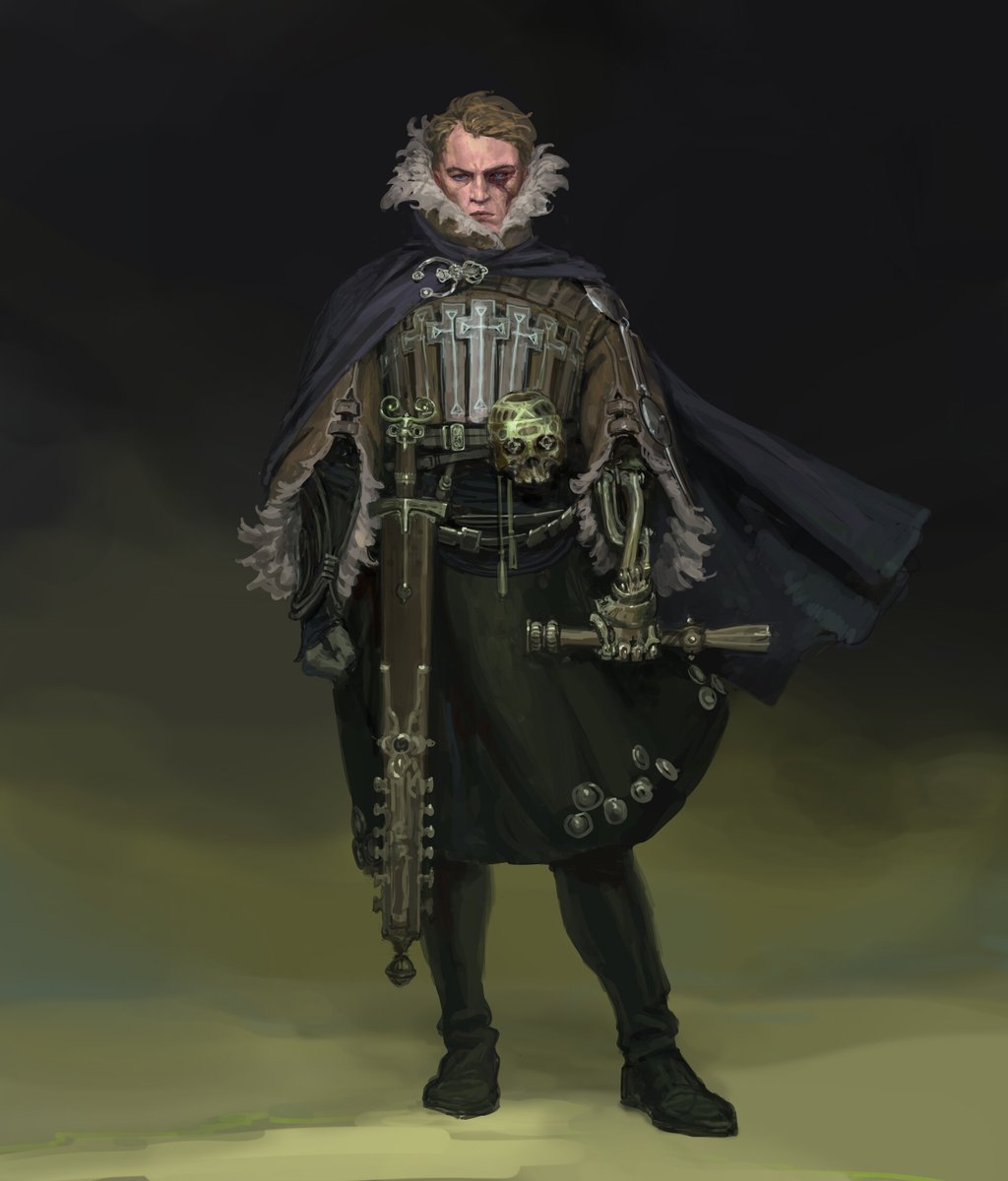 Inquisitor by Artur Nakhodkin
artstation.com/artwork/NqNazb