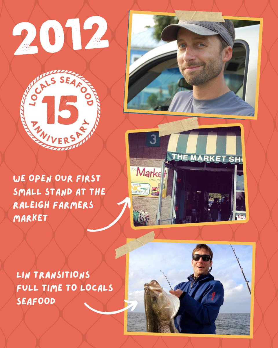 By 2012 we knew people in the Triangle genuinely cared about having access to fresh, North Carolina seafood, and it was up to us to get it to them. We were ready to take our next big step—opening a small stall at the State Farmers Market, where we began selling seafood 2x a week