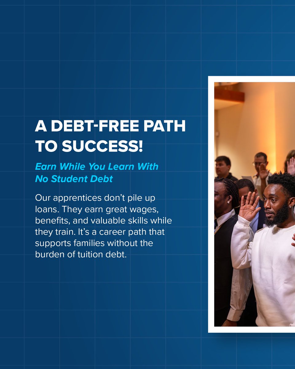 LiUNA579's tweet image. Proud to welcome 123 new journeypersons to the ranks.

✅ 4,000 training hours
✅ No debt
✅ Good wages + benefits

#UnionStrong #LIUNA #EarnWhileYouLearn