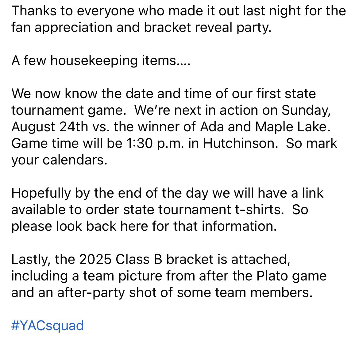 yacardinals's tweet photo. #YACsquad https://t.co/0YOWH9K6uN