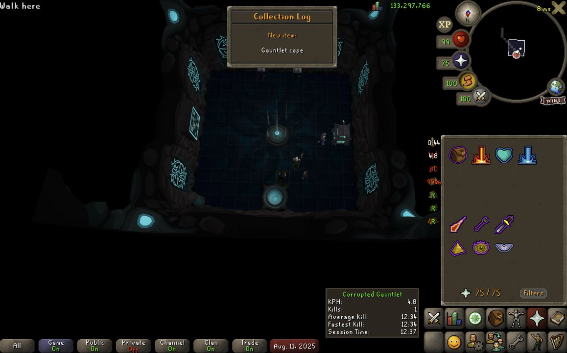 inplayash_'s tweet photo. 14 deaths later and I have a Corrupted Gauntlet completion 😎

Only another few hundred to do 🥲 https://t.co/qq4VYt3pfD