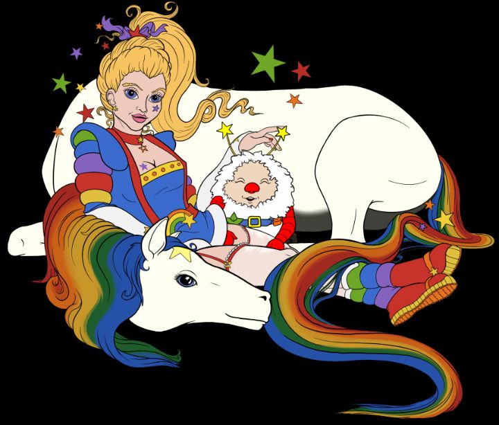 kandrinchae's tweet photo. Art of the Day: "All Grown Up - Rainbow Brite". Buy at: https://t.co/zt3ldSGelk https://t.co/dlC11kDMR0