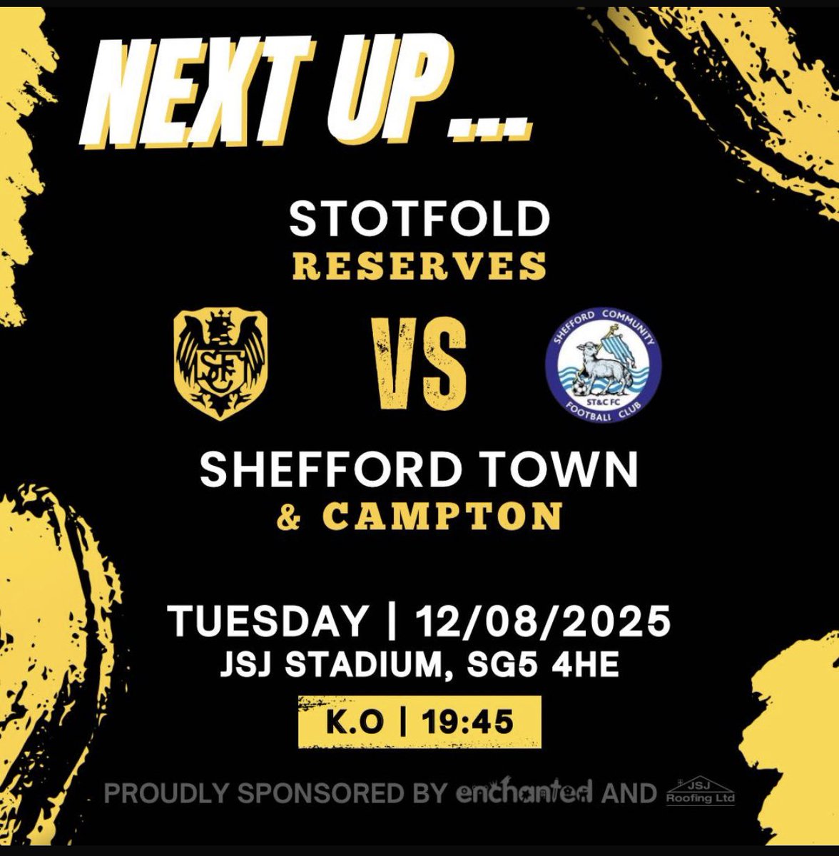 Tomorrow our second Home game of the Season see’s us entertain Shefford Town and Campton in a local derby under the lights.