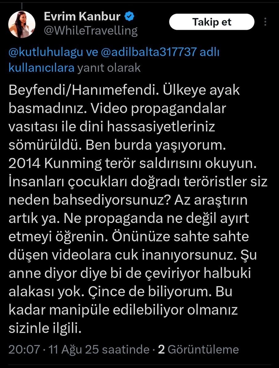 İşine gelmeyince hemen engelle çkp faşisti...