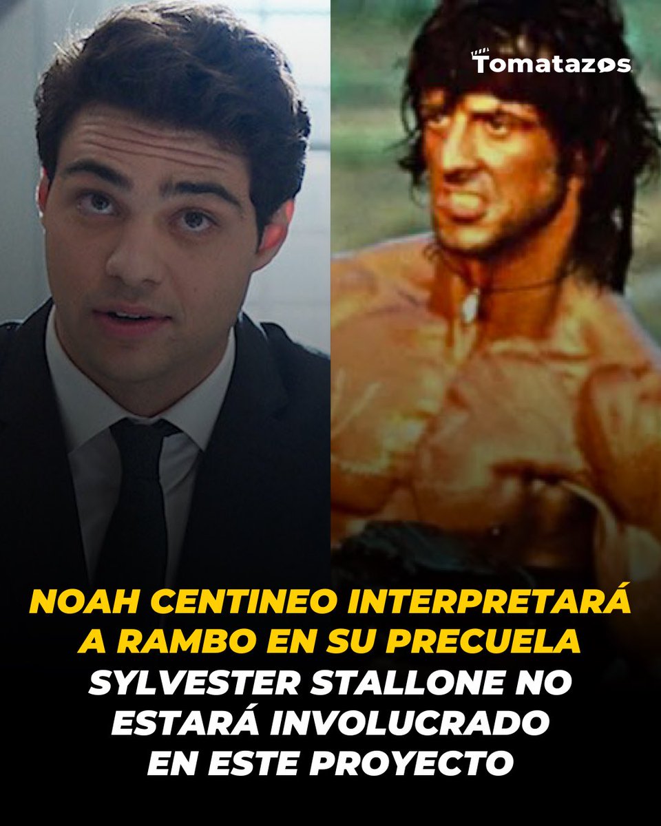 BREAKING 🚨 ¡El nuevo #Rambo! El actor #NoahCentineo ha sido elegido para interpretar a un joven #Rambo en una cinta de orígenes del personaje. El proyecto no tendrá a #SylvesterStallone involucrado, ni como guionista ni como productor.