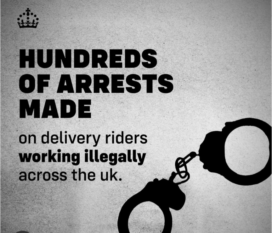 TrademarkBF's tweet photo. When British state policy singles out “illegal” Deliveroo drivers, it legitimises and fuels vigilante racism — this is exactly what we mean by racism &amp; hate being mainstreamed from the top down. Violent racism is state policy. 
#mainstreaming
#normalisinghate https://t.co/upzPQAD5rY