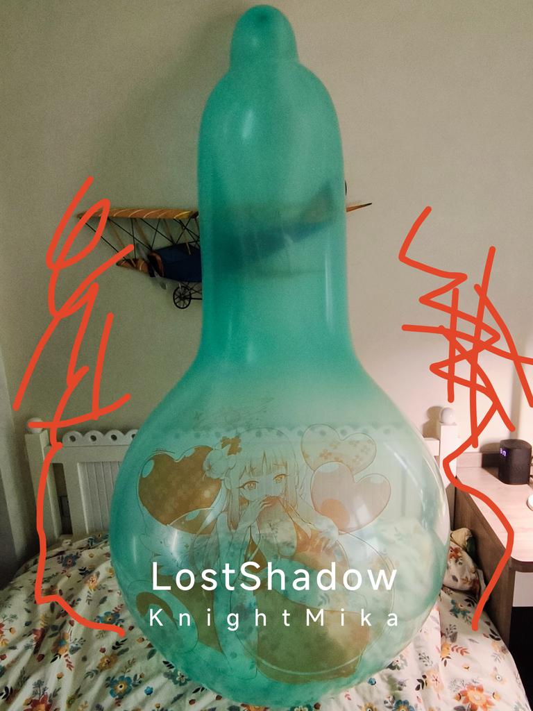 ShadowDjs's tweet image. My Costum Print Roomtex 36 Longneck Balloon.
If u Wanna get my cute Mika,plz DM me.
Or add my Wechat or QQ.