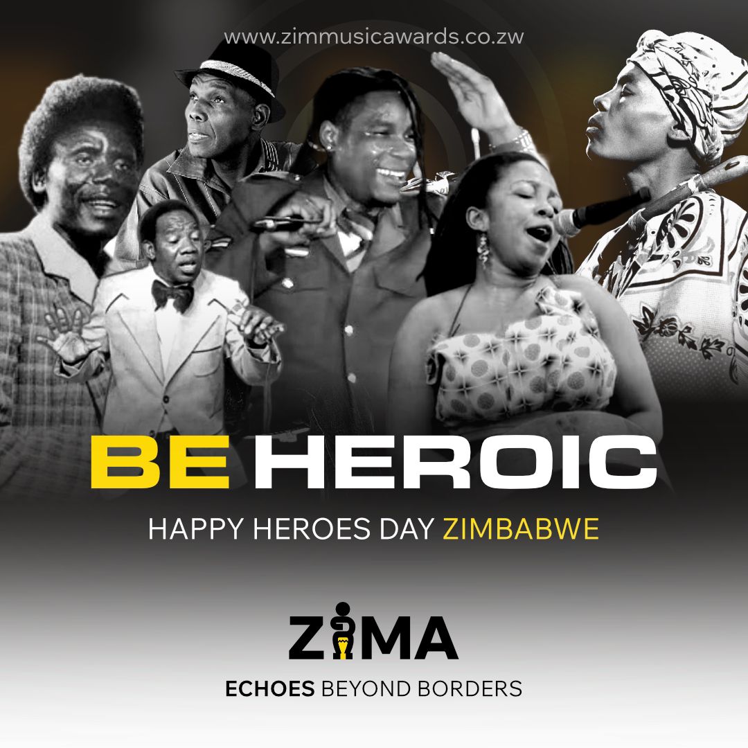 HAPPY HEROES DAY, ZIMBABWE 🇿🇼🎉

Let's celebrate our music heroes! 🎶 Who's been your favorite artist this week? 🤔 Share with us your go-to song from them! 🎵 #HeroesDayZW #ZimMusic #MusicHeroes