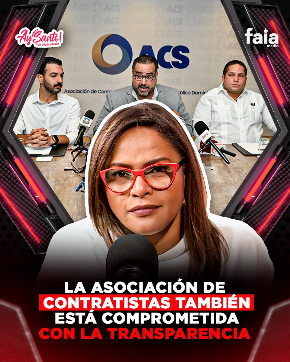 DISPONIBLE EN YOUTUBE🔥

LA ASOCIACIÓN DE CONTRATISTAS TAMBIÉN ESTÁ COMPROMETIDA CON LA TRANSPARENCIA - DIULKA PÉREZ <a href="/Diulkapereztv/">Diulka Pérez</a> 

youtu.be/HdjEpCgMwFI
