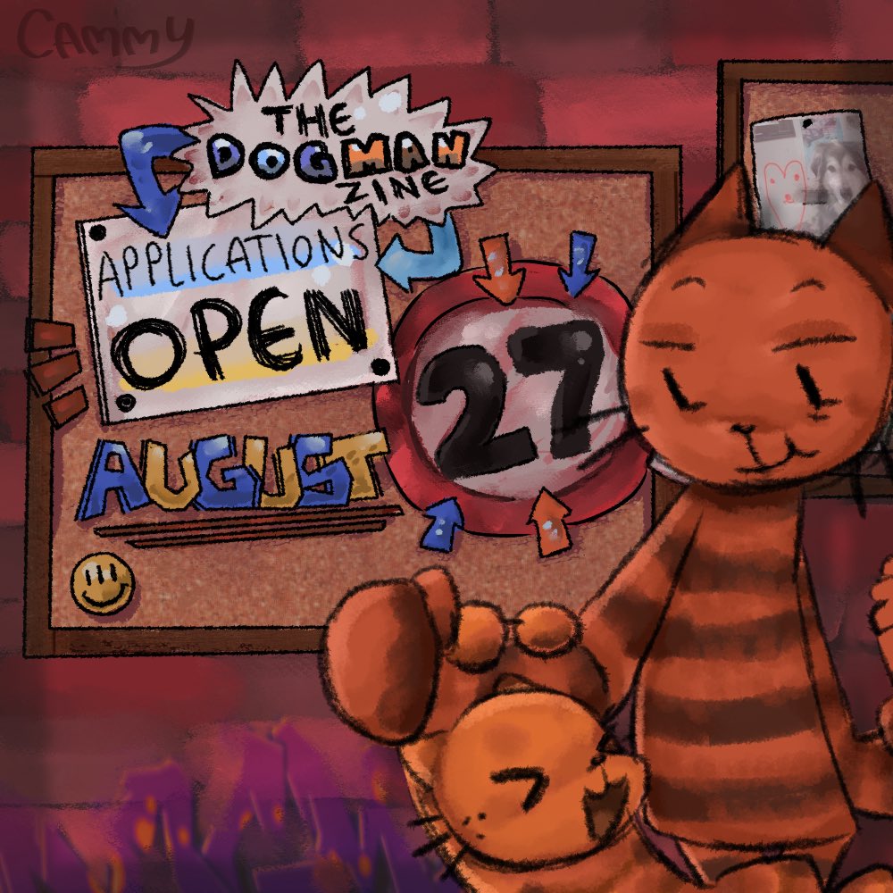 Dogman Zine! (@supadogmanzine) on Twitter photo #dogman ZINE IS GO! Or- Almost! The applications will be open August 27th! We wanted to give everyone a heads up so that once the forum is open, we can have as many people popping in! We're all so excited to kickstart this project and see all you folks apply! credit: <a href="/WeirdKit_1K/">🎀 CAMMY 🍰 PUSHEEN SEASON</a> #dogman ZINE IS GO! Or- Almost! The applications will be open August 27th! We wanted to give everyone a heads up so that once the forum is open, we can have as many people popping in! We're all so excited to kickstart this project and see all you folks apply! credit: <a href="/WeirdKit_1K/">🎀 CAMMY 🍰 PUSHEEN SEASON</a>