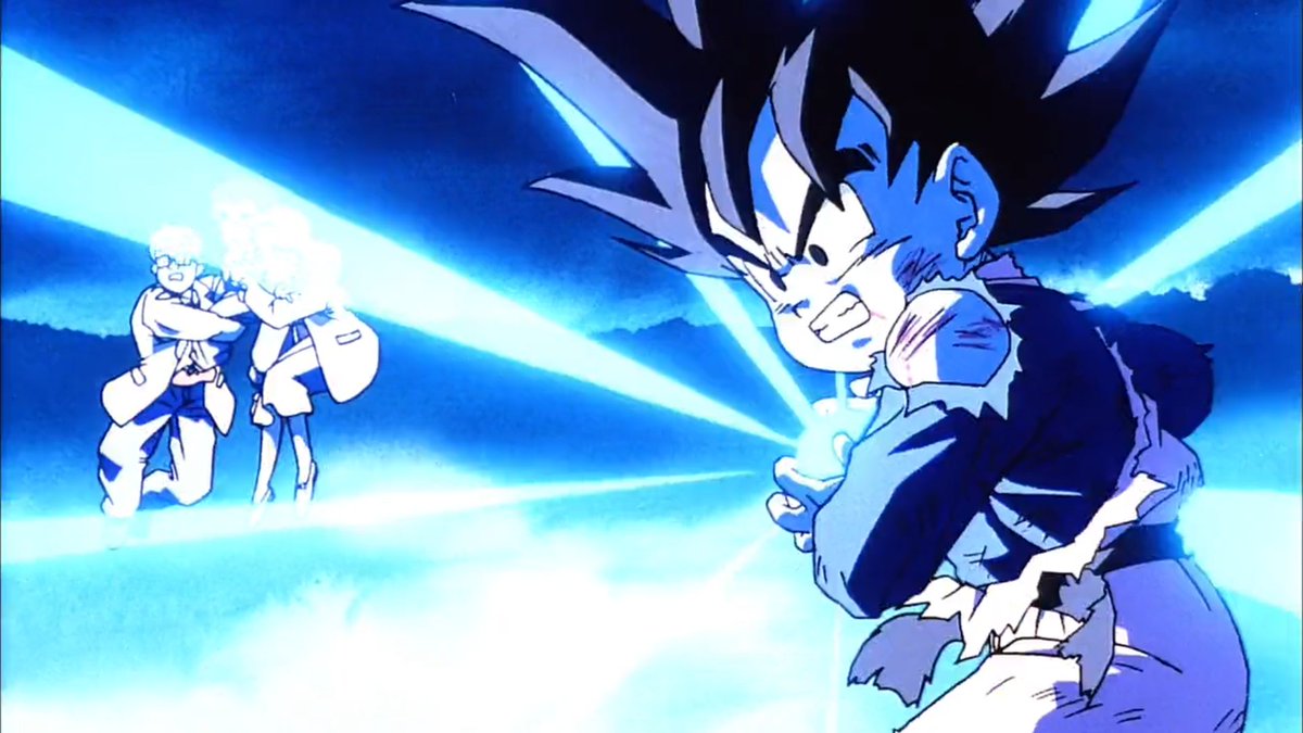 Uzeir95's tweet photo. Dragon Ball Z: Bio Broly 🔥🔥
#movies #animatedmovies #film #animation #action #fighting #dragonball #dragonballz #drawings #paintings #illustration #screenshots #photography #anime #manga #dbz #classicanimation #traditionalanimation #characters #characterart #characterdesign https://t.co/EYpTPpThSo