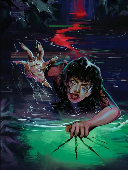 Finally can announce new paperback cover I did for Here lies a vengeful bitch! this was so fun to work on