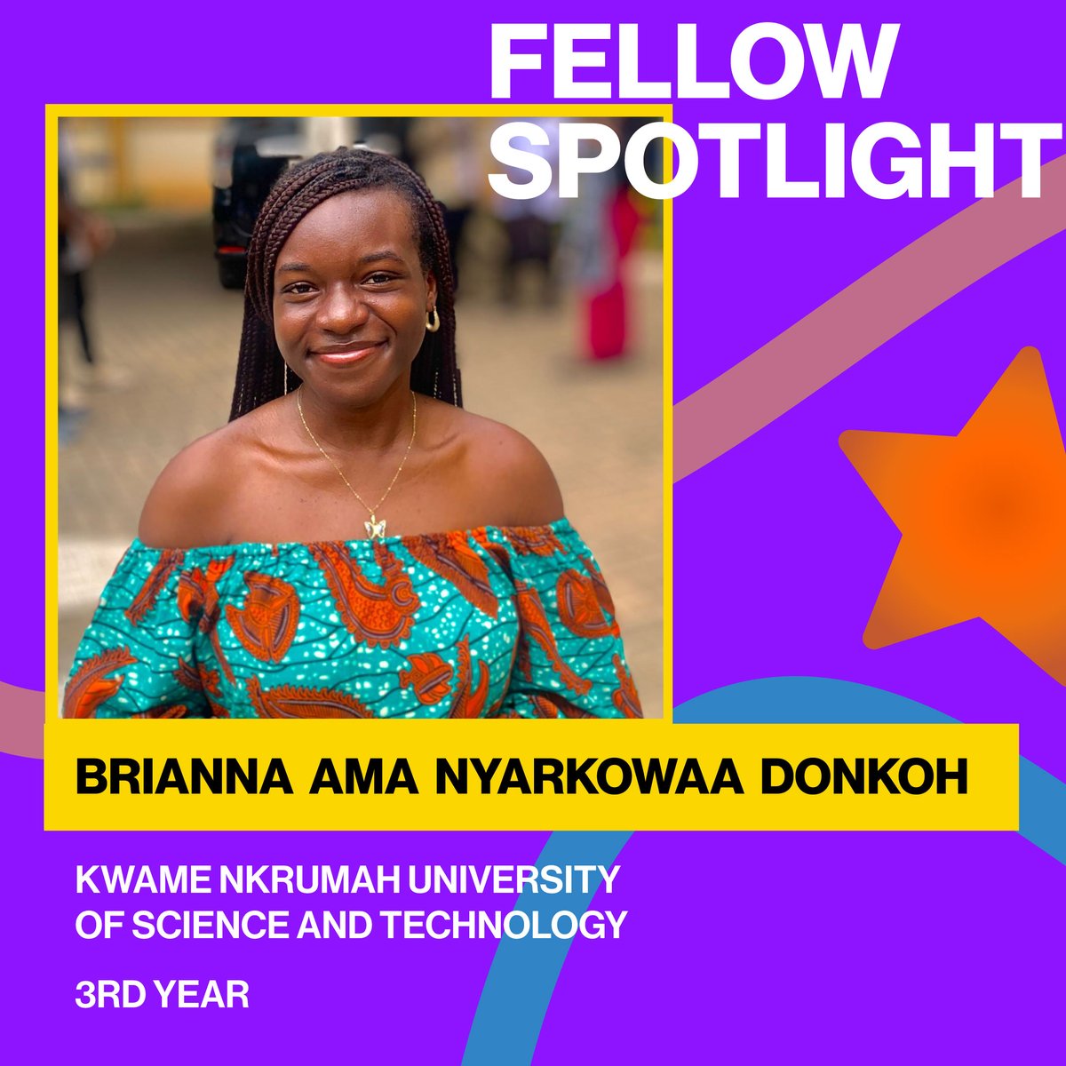 yara_research's tweet photo. Thread 1/4🧵

🚨Fellow Spotlight: Meet Brianna Donkoh — a rising public health researcher from Ghana 🇬🇭 and a 2025 @yara_research Fellow!

She’s tackling drug-resistant malaria with cutting-edge molecular research. https://t.co/9sO8R6VO9G