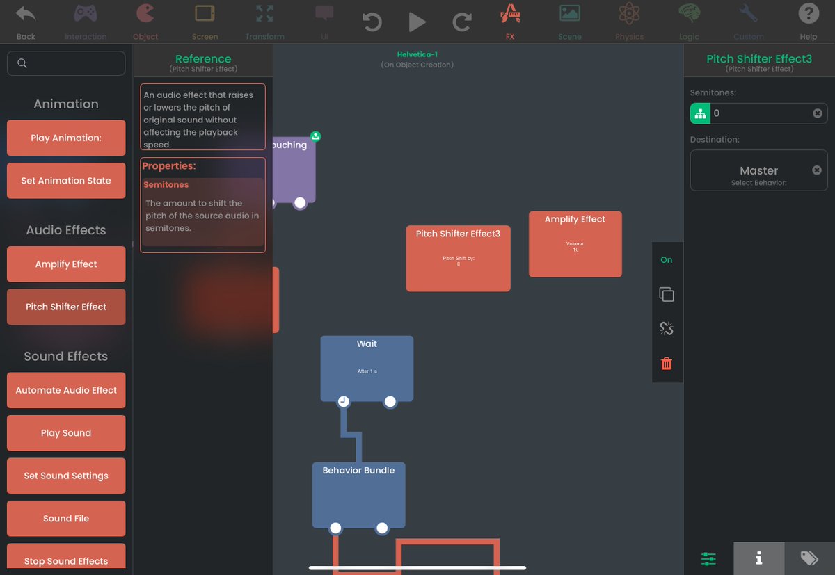 hyperPadApp's tweet image. 🎶 Bend the sound of games, not the rules 🎶

Big news, game developers! 

hyperPad now lets you change the pitch of audio without changing its speed.

#hyperPad #gamedev #ipad #sounddesign #indiedev #gameaudio #iosapps #mobilegamedev