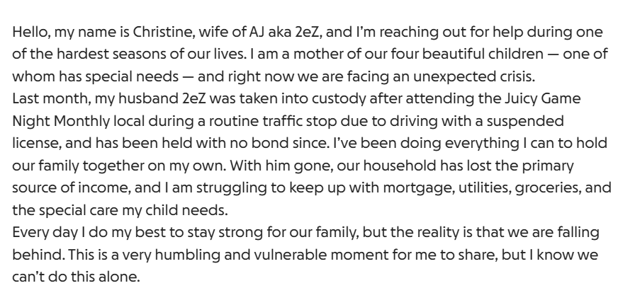 Bundist.UltraDavid (@ultradavid) on Twitter photo Support <a href="/2eZMK/">Alliance | 2eZ</a> & his family! Support <a href="/2eZMK/">Alliance | 2eZ</a> & his family!