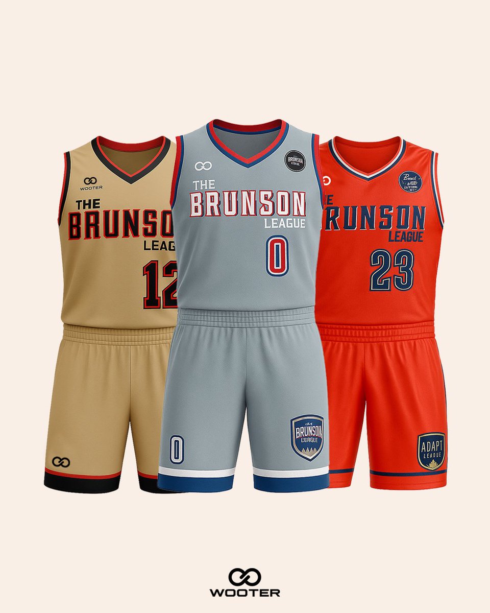 Same league, different story. Every team, every design — Wooter makes each one one-of-a-kind.