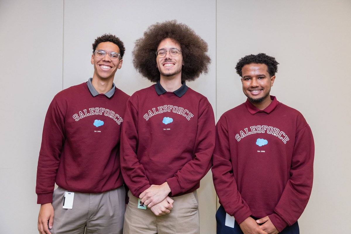 SalesforceEdu's tweet image. Cue the confetti! 🎉 That&apos;s a wrap for our Futureforce Tech Launchpad scholars.

A huge congratulations to this brilliant group for completing their incredible 10-week journey with @codepath. They wrapped up the program by demoing their final projects — showcasing all the amazing…