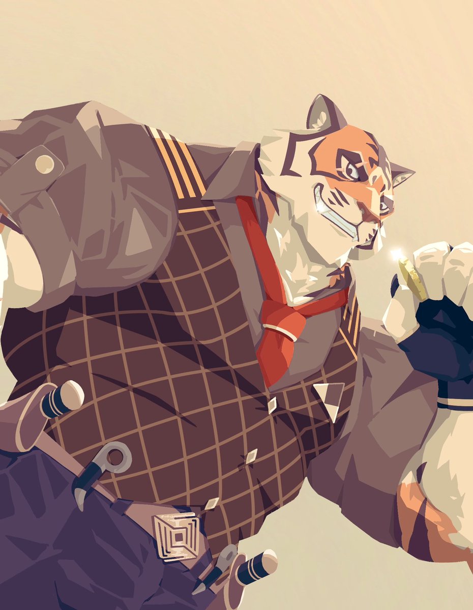 Almost done with this illustration—here's a quick peek.

Oscar  "You want it, don’t you?"