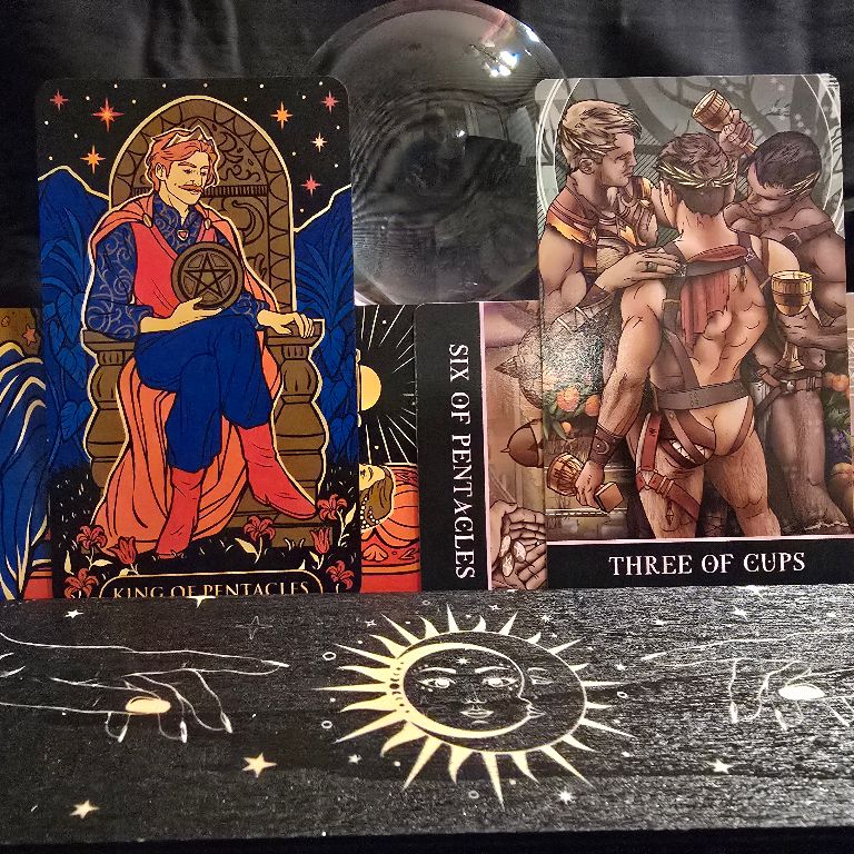 BaneTarot's tweet photo. 💫 Today’s card: King of Pentacles
Stability meets intuition. Build with patience, lead with heart, and guard what matters most.

🔗 Read more: https://t.co/dy4FmJGqOr (link in bio)

#Tarot #KingOfPentacles #DailyTarot #TarotReading #StarlightTarot https://t.co/G9rzN98CQy