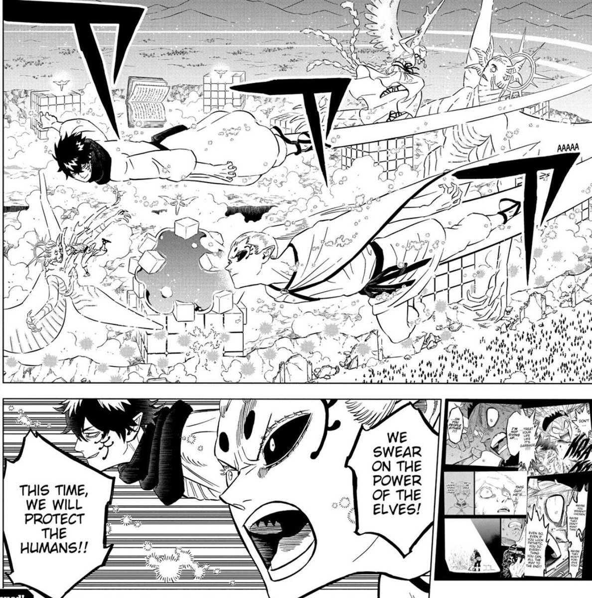 TheSaicoPepe's tweet photo. Por eso amo Black Clover maldita sea 

Asta fue herido de gravedad y cuando la situación parecía perdida todas las personas que cambiaron gracias a Asta tanto enemigos como aliados vuelven para ayudar a la persona que los inspiro a ser mejores 

Que maldito Peak ptm

#BlackClover https://t.co/qyjtHGoIQA