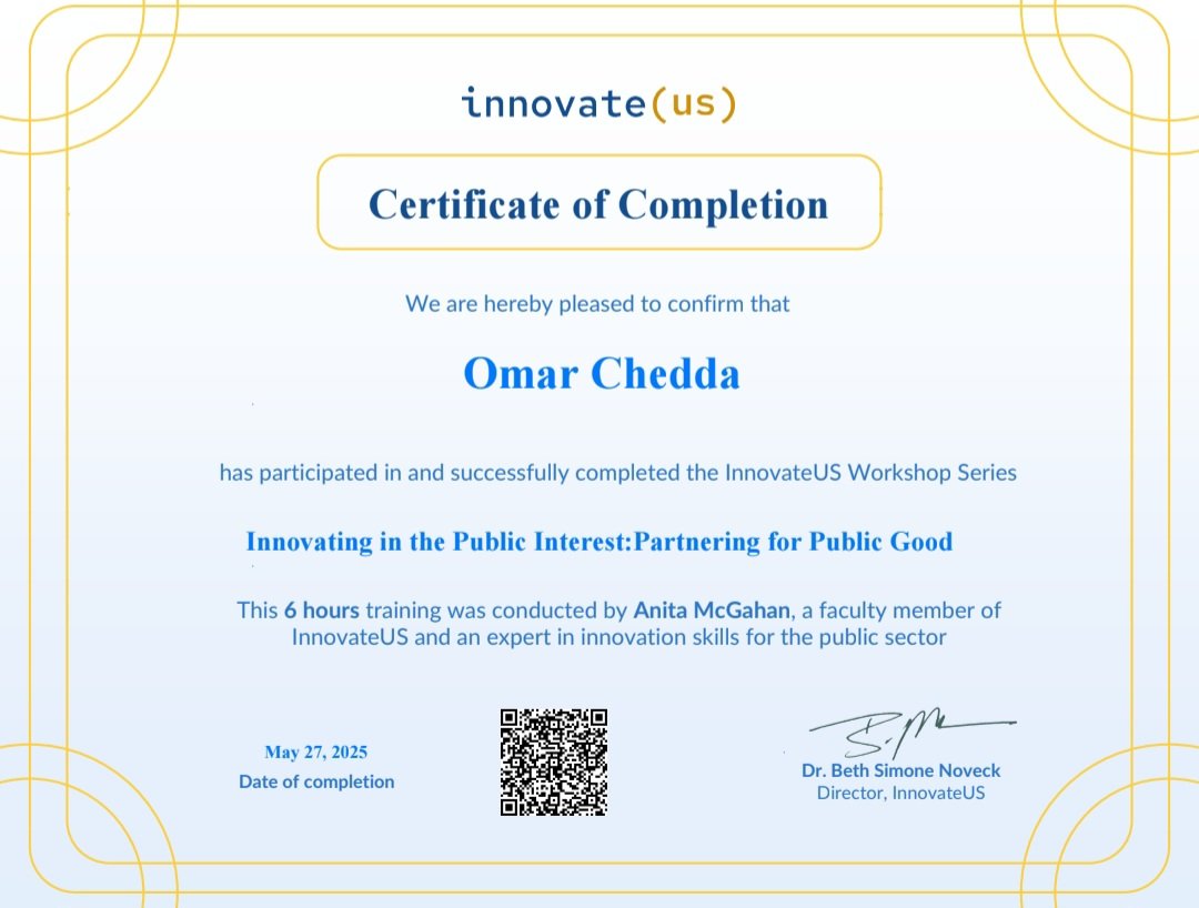 This course by #InnovateUS, I completed a couple of months ago, provided essential tools and strategies for identifying collaborators, qualifying them, establishing joint goals, and learning to work together in ways that can ultimately support impact at scale.