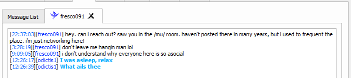 Guy upset about not being responded to at 3 in the morning on p2p software