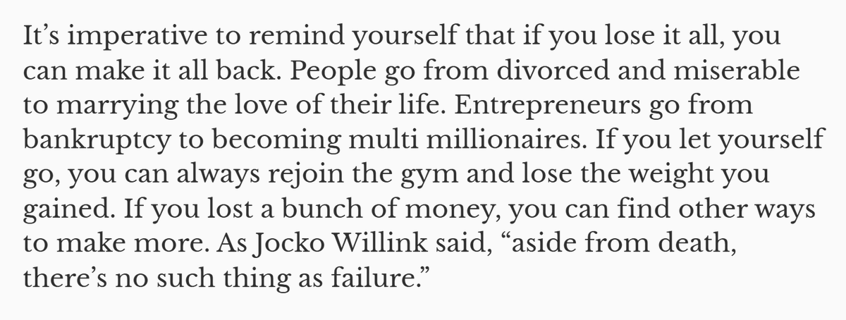 You can always make it back