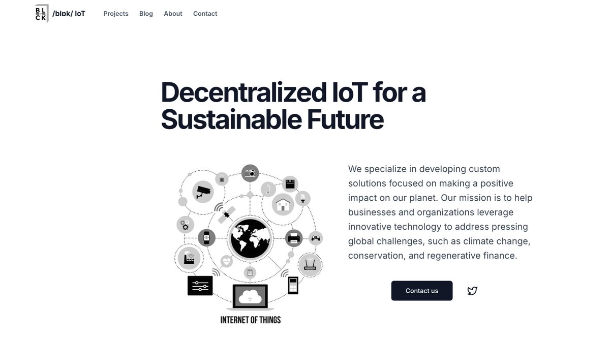 Solana (@solana) on Twitter photo <a href="/paj_cash/">PAJ CASH</a> <a href="/use_stream/">Streamlink</a> <a href="/airbillspay/">Airbills</a> <a href="/verxioprotocol/">Verxio</a> BLCK IoT (<a href="/BLCKIoT/">blck_iot</a>) - Kenya
BLCK IoT is a DePIN pioneer on the continent, using low-cost wireless tech to bring precision agriculture to Kenya's remote farms.
Their weather stations provide real-time data for everything from frost prevention on tea farms to optimizing water <a href="/paj_cash/">PAJ CASH</a> <a href="/use_stream/">Streamlink</a> <a href="/airbillspay/">Airbills</a> <a href="/verxioprotocol/">Verxio</a> BLCK IoT (<a href="/BLCKIoT/">blck_iot</a>) - Kenya
BLCK IoT is a DePIN pioneer on the continent, using low-cost wireless tech to bring precision agriculture to Kenya's remote farms.
Their weather stations provide real-time data for everything from frost prevention on tea farms to optimizing water